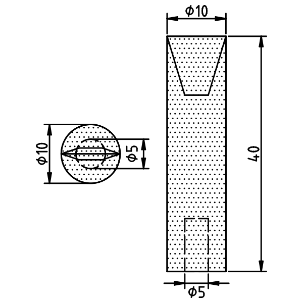 Rubber Policeman, Natural Rubber, Grey
