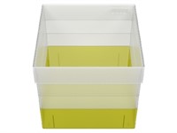 Box without divider, yellow