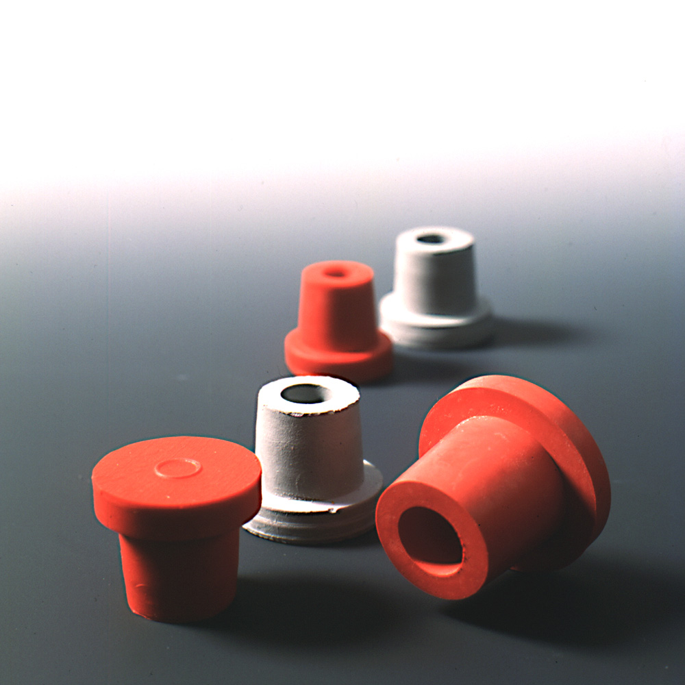 Hollow Stoppers, silicone, Transparent