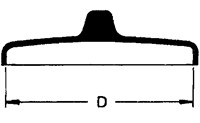 Crucible Lid, D39mm, for crucible D35mm