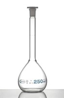 Volumetric Flask w stopper, Lot Certificate, 20ml, NS10/19