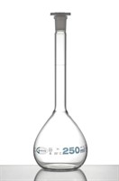Volumetric Flask w stopper, +/- 0,04ml, ind. work cert. 5ml, NS10/19