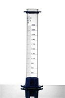 Measuring Cylinder w plastic base & protection collar, Class B, 250ml