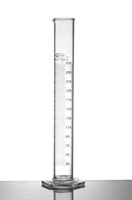 Measuring Cylinder w spout & hexagonal base, USP Standards, 500ml