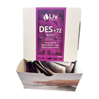 Liv Des +72, wipes single packed, CE kl 2a