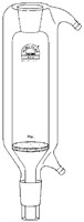 Filtering Funnel, heating mantle, 50ml, porosity 0