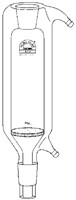 Filtering Funnel, heating mantle, 50ml, porosity 3