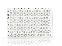 96well PCR plate black grid ref.