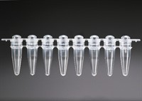 8 strip 0.2ml tubes and domed caps (AB-0451)