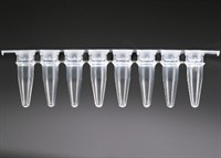 8 strip 0.2ml tubes and optical flat caps (AB-1114)