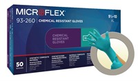 Microflex 93-260, Neoprene & Nitrile Composite Powder-Free Gloves, XXL
