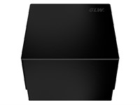 Box  without divider  (box+lid black)