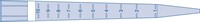 10ml XL Gilson-Type Filter Tip, sterile Natural