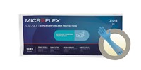 Microflex 93-243, 400mm long Powder-Free Nitrile Gloves, Size L