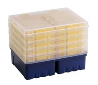 TipOne Pipette Tips 1-200µl, 10x96, stacked Rack Natural