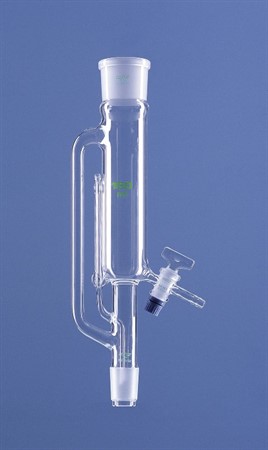 Soxhlet Extractor Head w glass stopcock, 70 ml, NS34/35, NS29/32