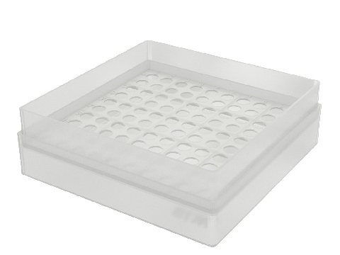 Cooling racks for 0,5mm tubes w/o cover,natural
